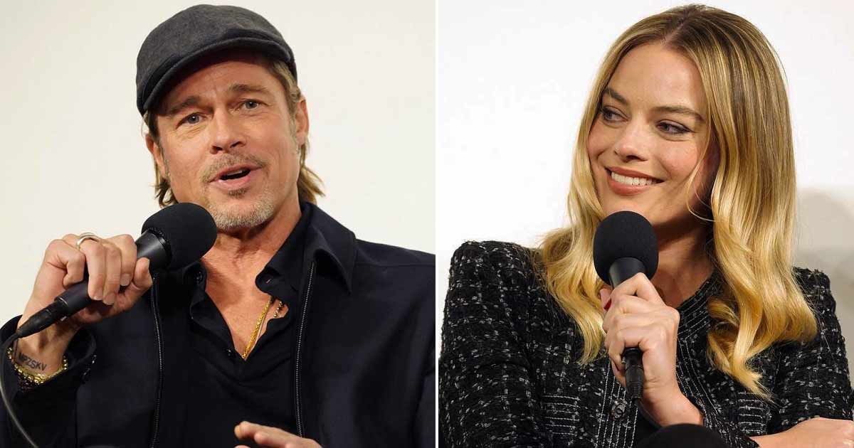 Brad Pitt Opens Up About Margot Robbie Planting A Kiss On Him While Shooting For Babylon