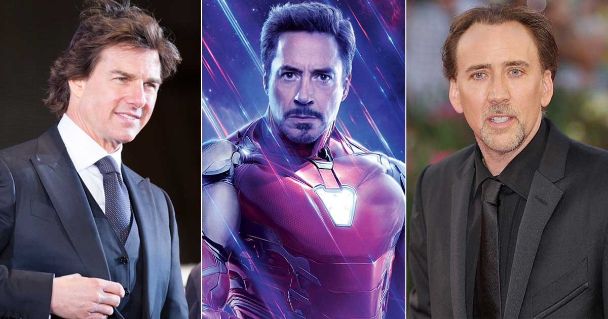 Did You Know Robert Downey Jr Beat Tom Cruise & Nicolas Cage To Be Marvel's Iron Man?