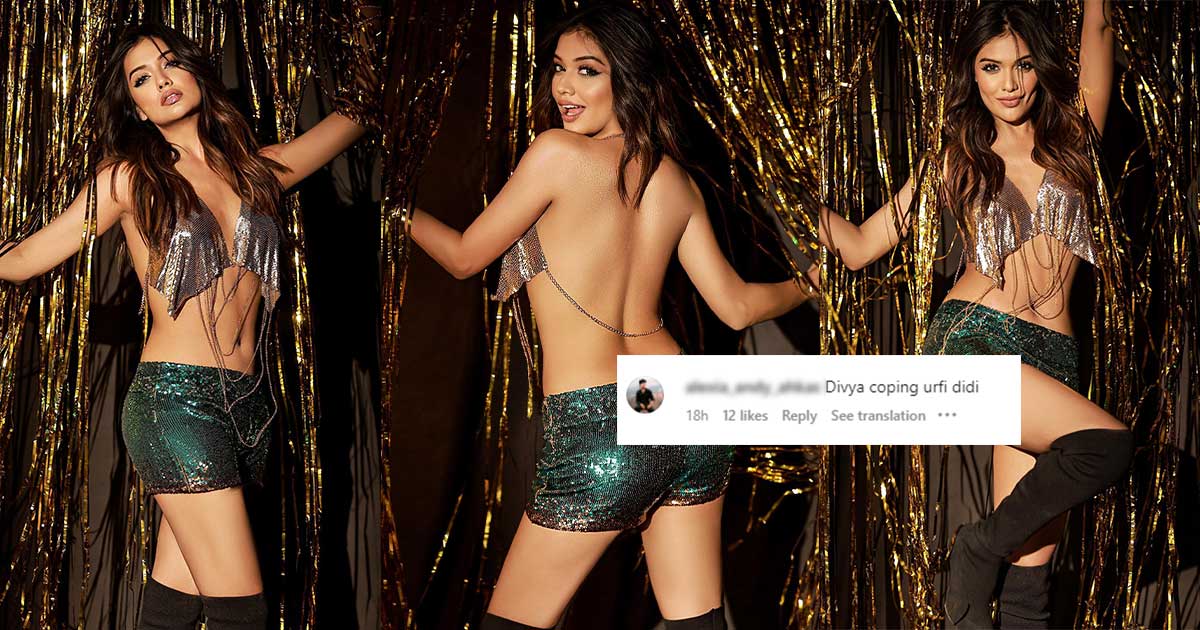 Divya Agarwal Mercilessly Trolled Over Her Tiny Shimmery Attire As Netizens Compare Her To Uorfi Javed!