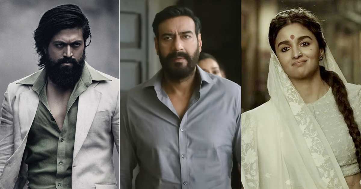 From KGF Chapter 2 (Hindi) To Drishyam 2 - Here Are Highest-Grossing Hindi Films Of 2022