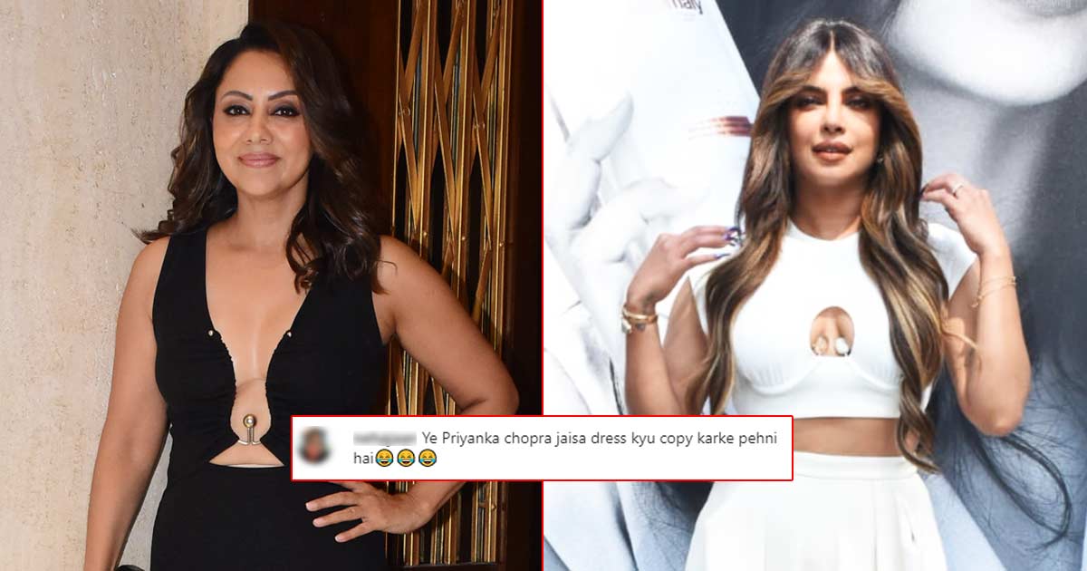 Guari Khan Accused Of Copying Priyanka Chopra Jonas In Latest Black Dress!