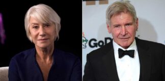 Harrison Ford, Helen Mirren praise each other as they reunite on screen