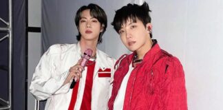 BTS Jin Promises To Come Back Soon After His Military Service To His ARMY When J-Hope Called Him From Stage