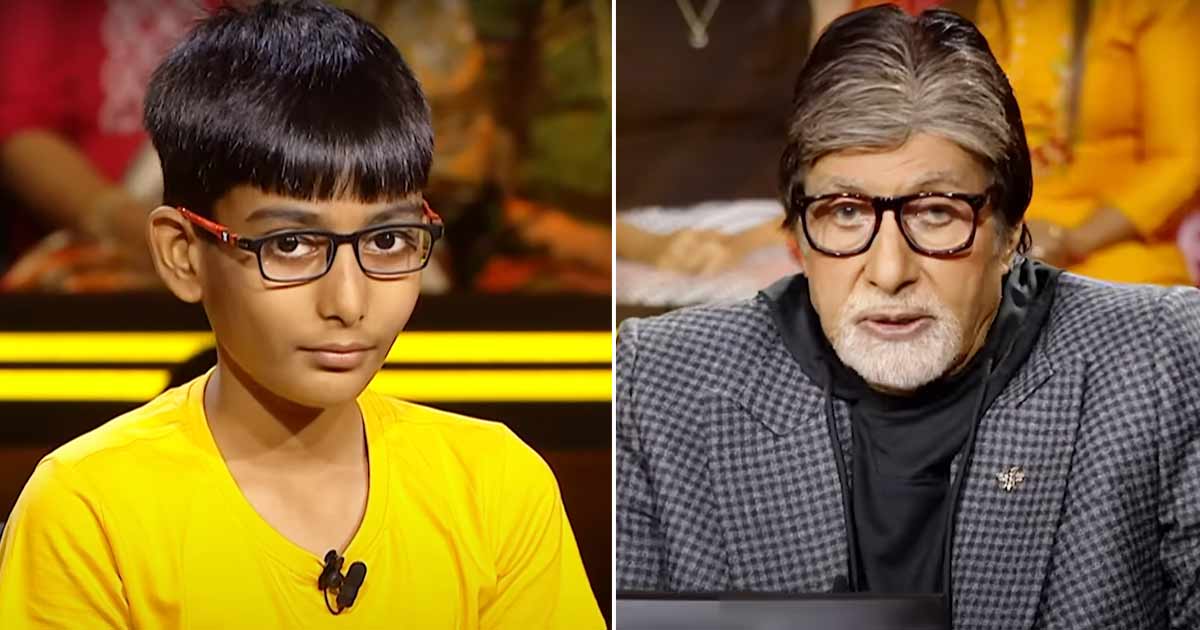 KBC 14 Contestant, All Of 11, Amuses Amitabh Bachchan With His Conversation