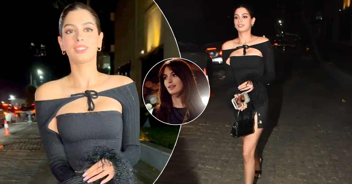 Khushi Kapoor Looks Like A Spitting Image Of Anne Hathaway In Latest Slicked Bun Look, Netizens Go “Oh Shit! I Thought Anne Is In India”