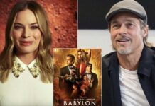 Margot Robbie Reveals Improvising A Kissing Scene With Brad Pitt In Babylon