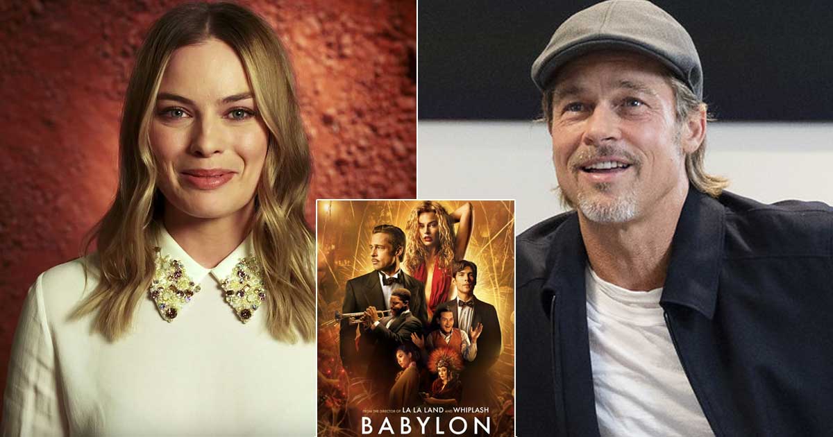 Margot Robbie Reveals Improvising A Kissing Scene With Brad Pitt In Babylon