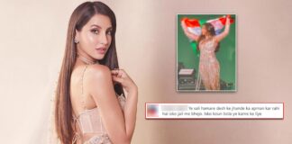 Nora Fatehi Brutally Trolled For Holding Indian Flag Upside Down At FIFA World Cup 2022, Read Reactions!