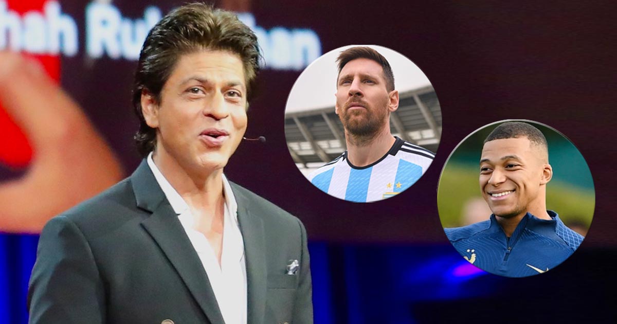 Says SRK: 'Heart beats for Messi, but Mbappe is a treat to watch also'