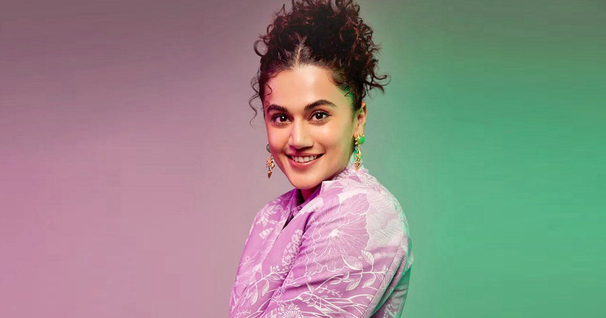 Taapsee Pannu Says “My Personal Ego Is Way Insignificant In Front Of A Good Script” While Talking About Being Typecast Into A Specific Genre Of Films