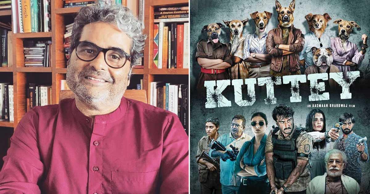Vishal Bhardwaj was operating on three planes of a father, writer and producer on 'Kuttey'