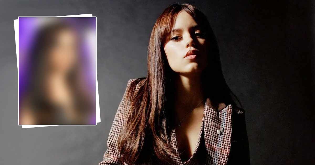 Wednesday Fame Jenna Ortega Dishes Out Hot & Creepy Vibes In A Black Versace Dress
