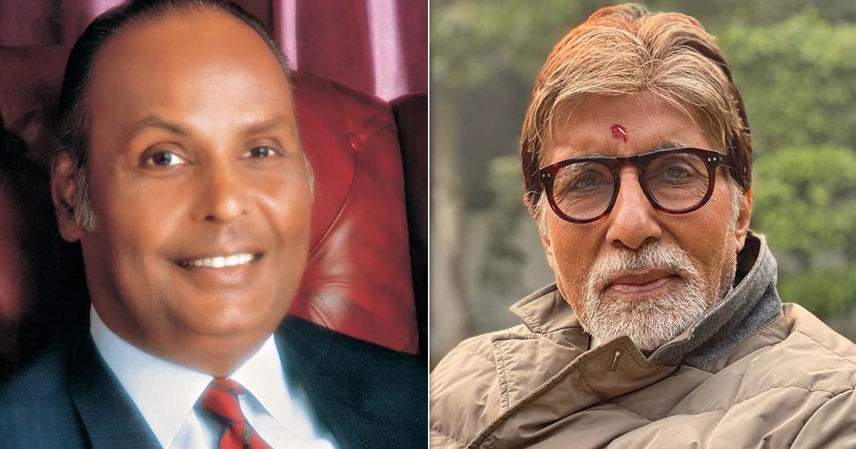 When Amitabh Bachchan Recalled His Difficult Times & Dhirubhai Ambani Saying, "Yeh Ladka Gir Gaya Tha Lekin Apne Bal Par Firse Khada Hogaya"