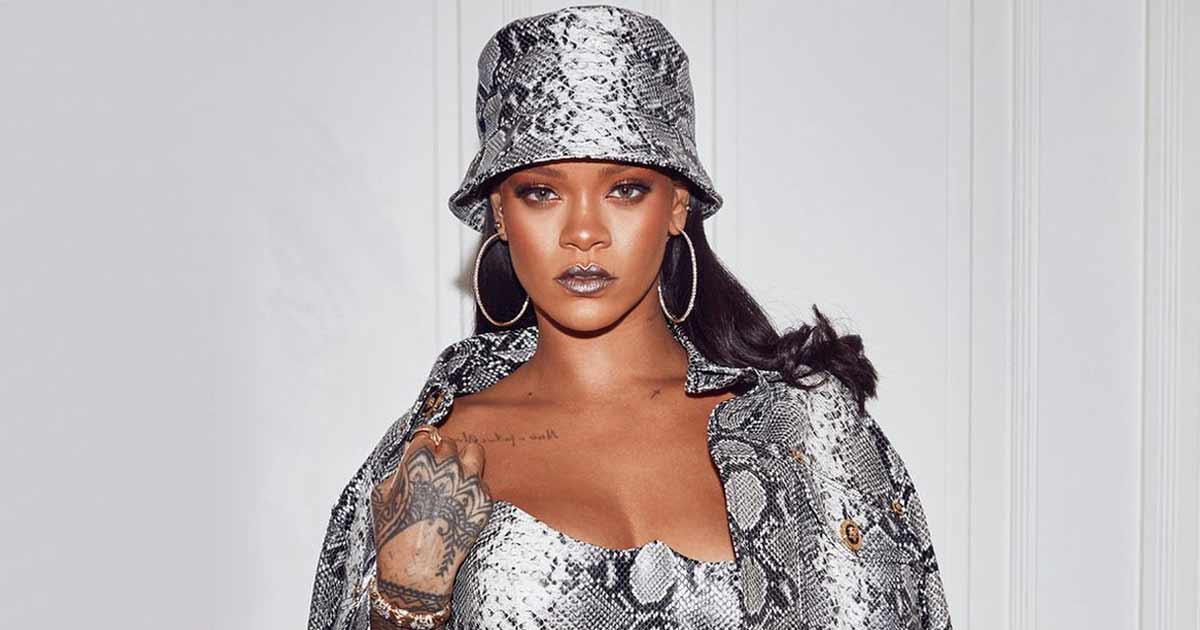 When Rihanna Flaunted Her B**bs In A Vivienne Westwood Corset High & Thigh-Excessive Slit Skirt Proving She’s The ‘Solely Woman’ Delivering Goosebumps With Her Trend