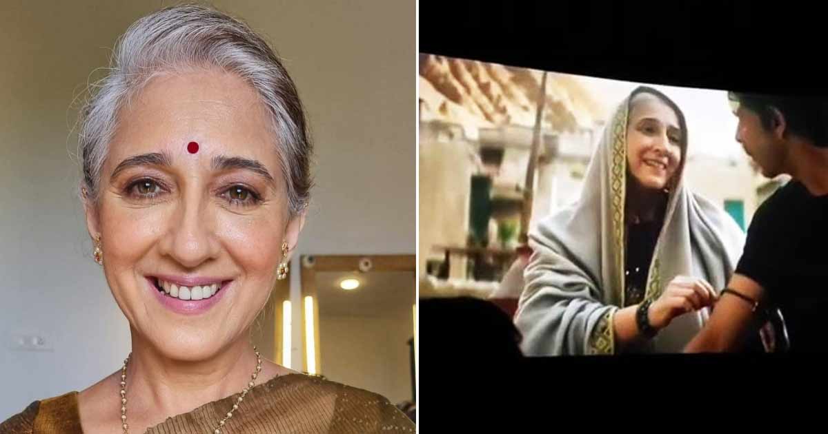 Aamir's sister Nikhat Khan shares pic of her scene with SRK from 'Pathaan'