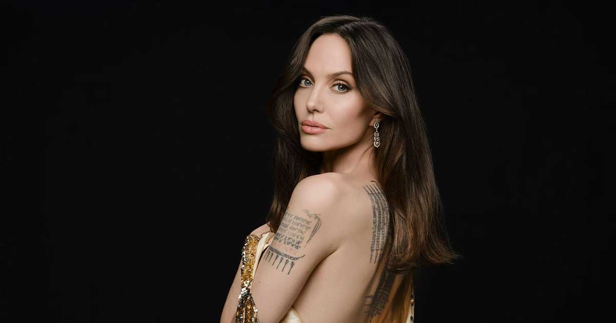 Angelina Jolie Once Went Topless Posing Next To A Horse In Early Days Of Her Career