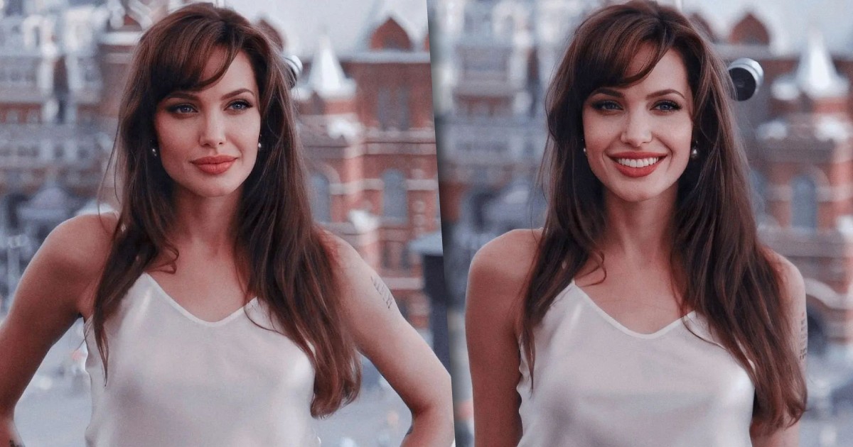 Angelina Jolie Once Wore A Stunning Latex Piece & Flaunted Her Busty Assets Looking Like A Diva!