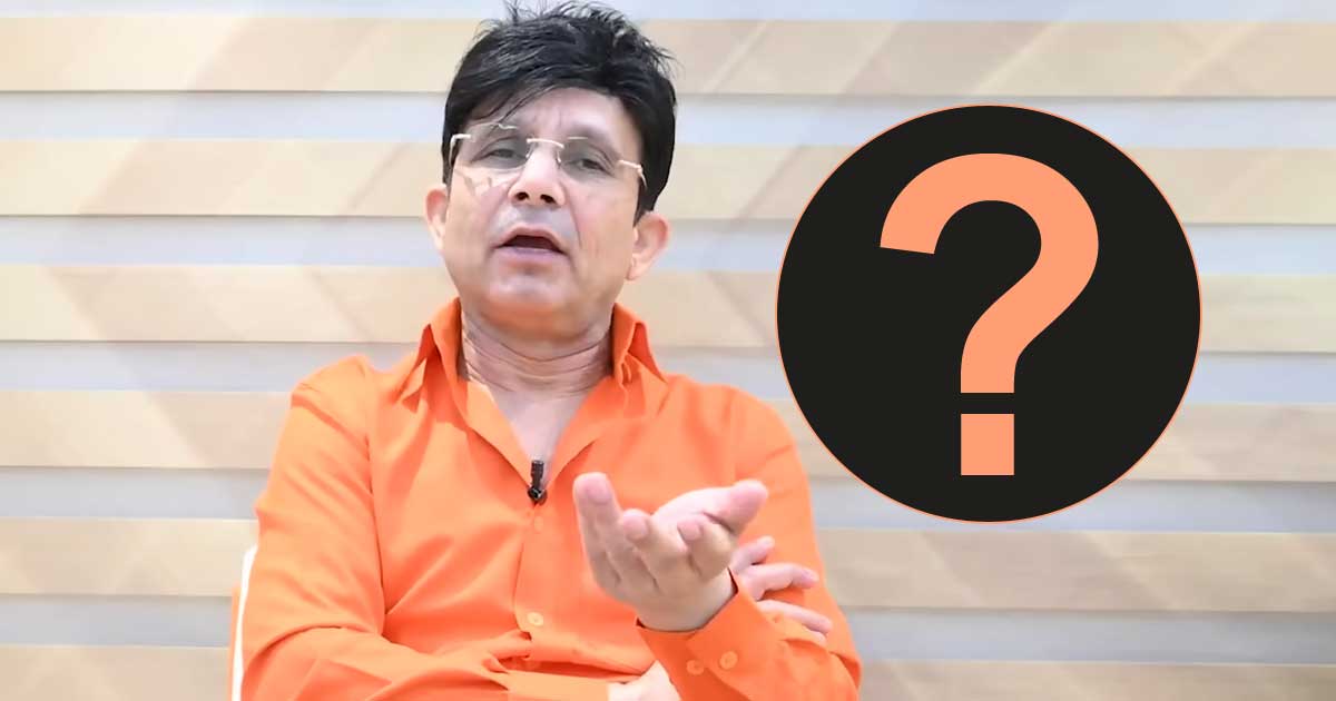 Big Producer Accused Of Having Multiple Affairs! KRK Claims, "Wife Has Left His House & Staying In A Hotel"
