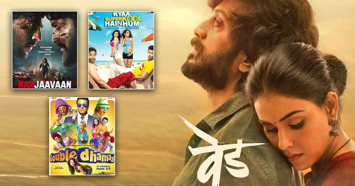Box Office - Riteish Deshmukh's Ved goes past the lifetime of his Bollywood films Marjaavaan, Double Dhamaal and Kya Super Kool Hain Hum