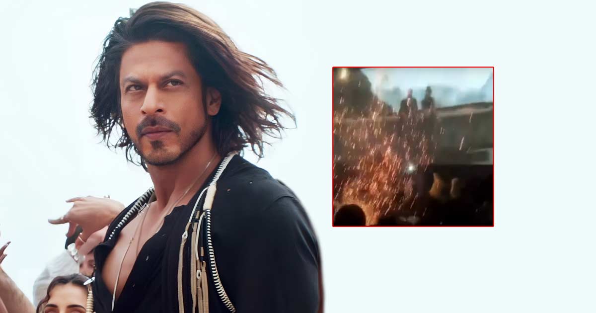 Cinema-goers burst firecrackers in theatres to celebrate SRK's 'Pathaan'