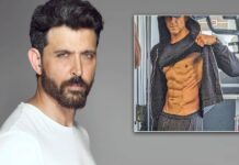 Hrithik flaunts six pack abs as he steps into 2023