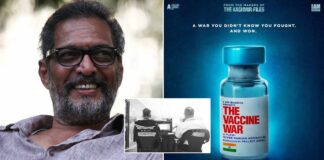 “I am extremely glad that Pallavi and I made this choice of Nana Patekar leading the film,” says Vivek Agnihotri as he introduces the lead for The Vaccine War