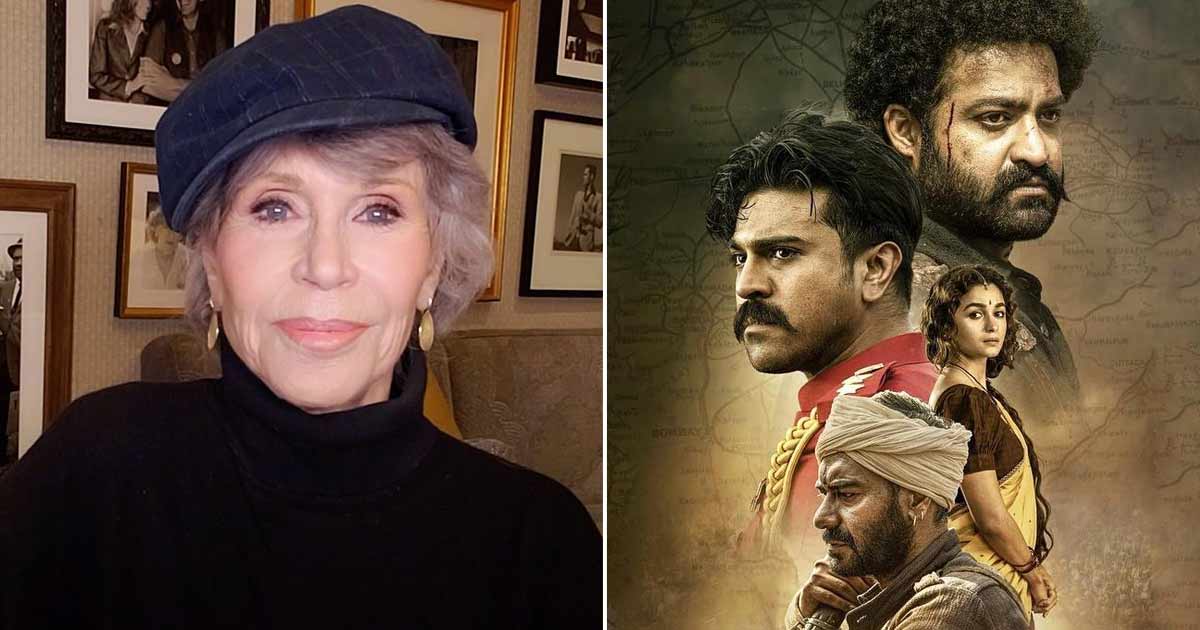 Jane Fonda was criticized for comparing RRR to Indiana Jones and called it a Bollywood movie.read