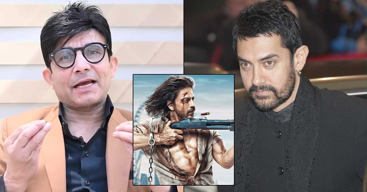 KRK Now Targets Aamir Khan For His Laal Singh Chaddha Debacle Amidst The Mammoth Success Of Pathaan While Netizens Call Him Out "Tum Toh Kah Rahe The Ki Flop Ho Jayegi"