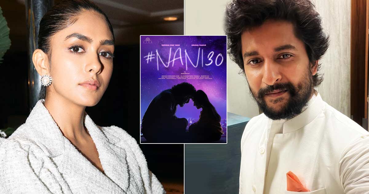 Nani Unveils His 30th Movie After 'Dasara'; Mrunal Thakur To Play Female Lead