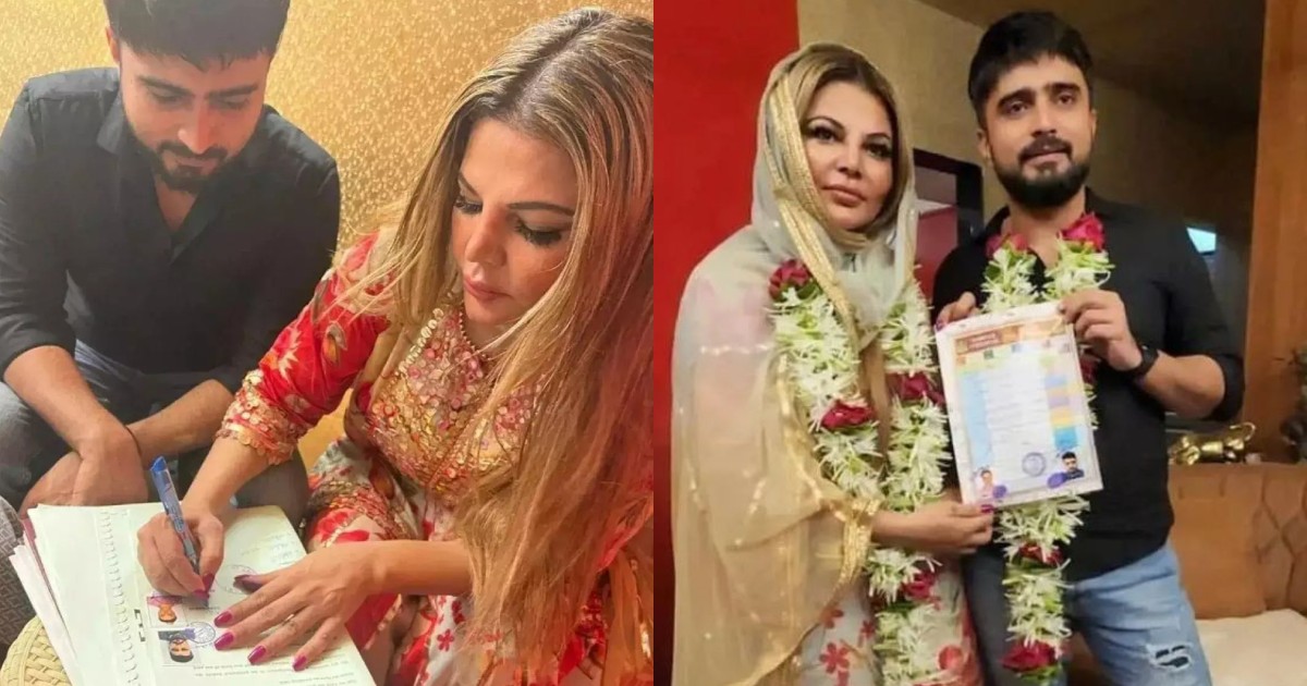 Rakhi Sawant Secretly Gets Married To Adil Durrani In A Court Marriage!