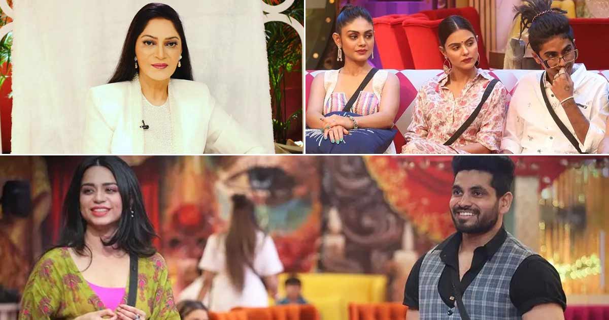 Celeb Host Simi Garewal Makes A Dazzling Comeback To The TV, Leaves Priyanka Chahar Choudhary & Shalin Bhanot Perplexed