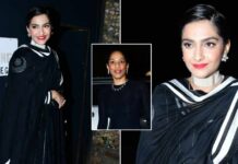 Sonam Kapoor Looks Radiant In An Anarkali Suit As She Attends BFF Masaba Gupta’s Wedding Party, Netizens Troll - Deets Inside