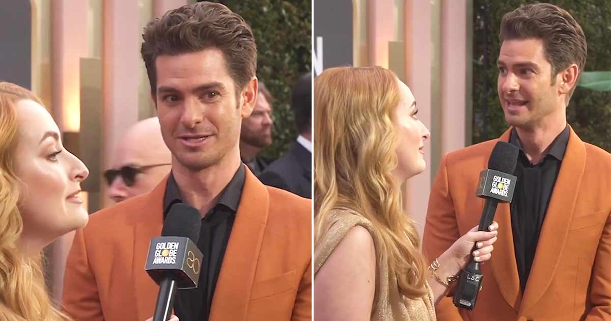 ‘Spider-Man’ Andrew Garfield Labelled ‘The Flirtiest Man’ After A Video Of Him Flirting With Host Amelia Dimoldenberg At Golden Globes Goes Viral