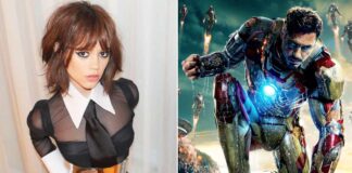 Wednesday Star Jenna Ortega In Iron Man