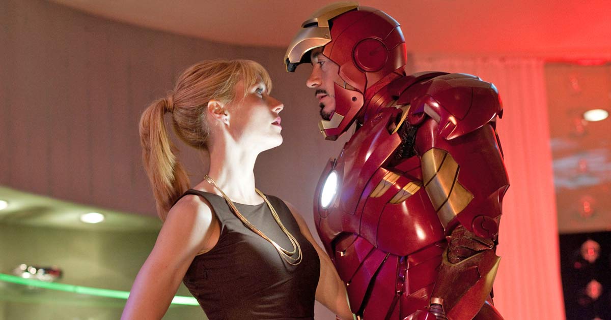 When Robert Downey Jr Adorably Nipped At His Iron Man Co-Star Gwyneth Paltrow's Shoulder But Got Turned Down The Next Time