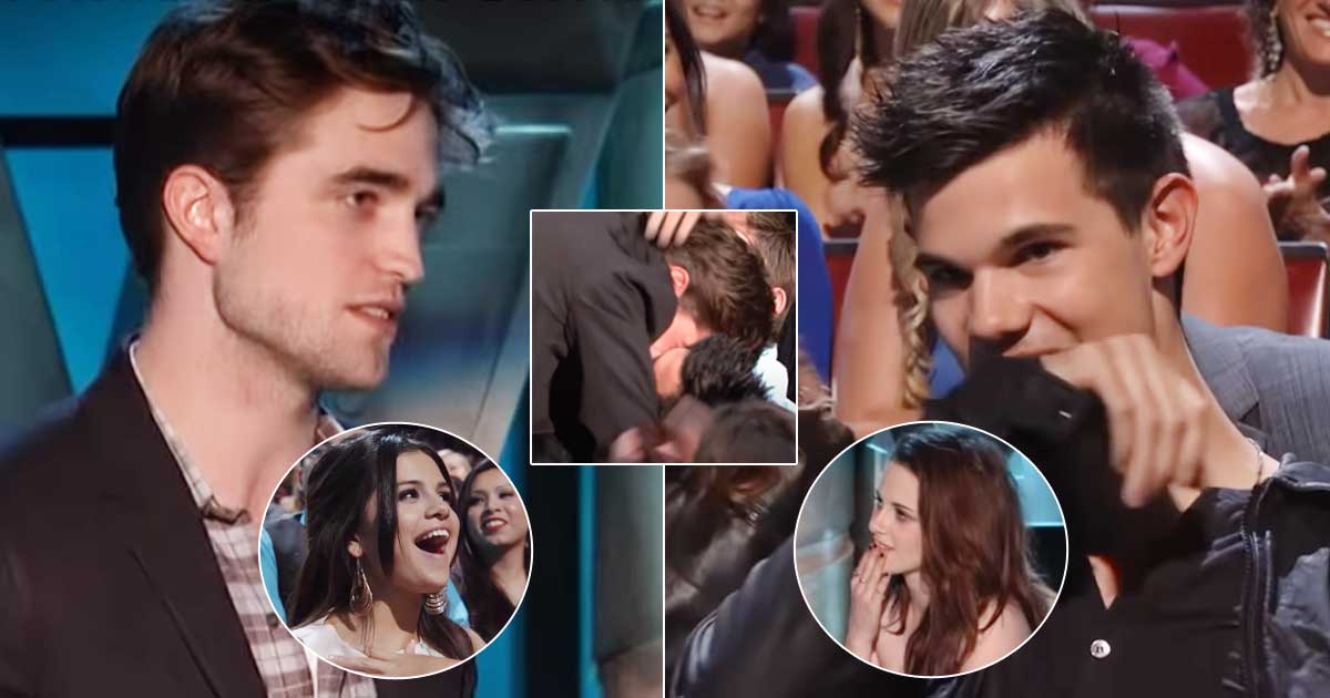When Robert Pattinson Kept The Bro-Code & Smooched Taylor Lautner So Hard After Asking For The Same From Kristen Stewart