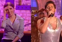 When The Office's 'Jim' John Krasinski Donned A S*xy Silver Shimmery Dress With Frills & Danced In It Opposite Anna Kendrick