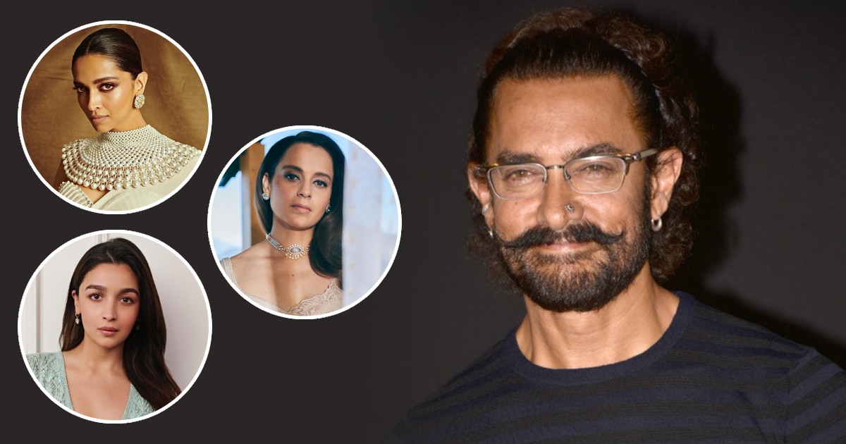Aamir Khan Takes Deepika Padukone, Alia Bhatt’s Names Earlier than Kangana Ranaut, ‘Queen’ Actress Says “Bechara, He Tried To Fake Like He Doesn’t Know…”