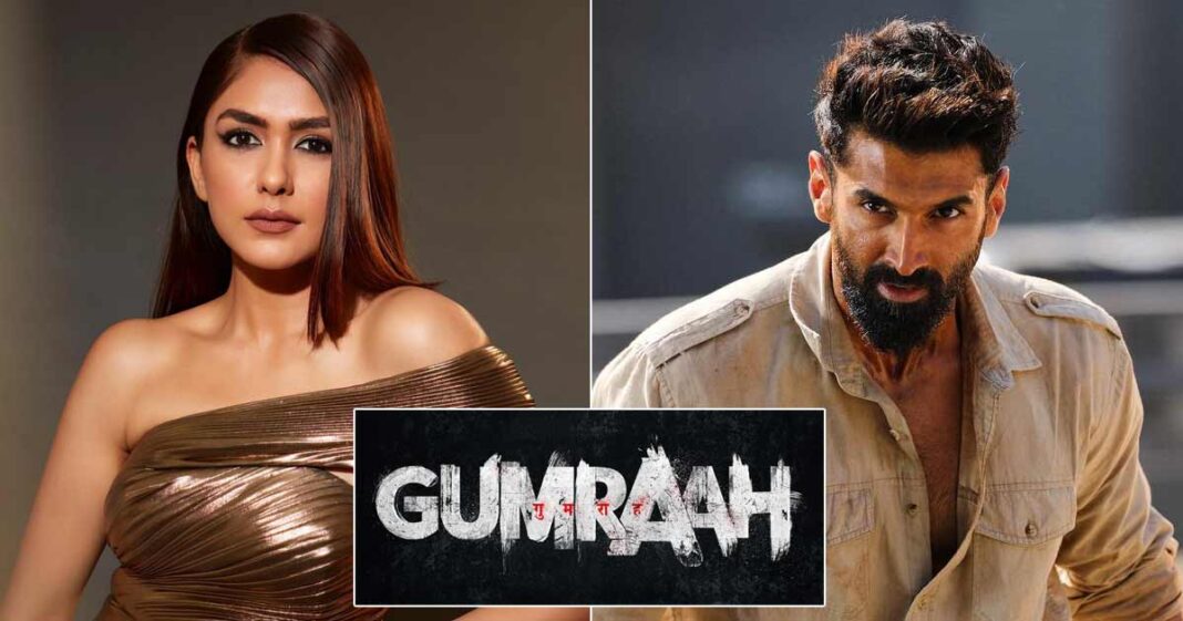 Gumraah Gets A Release Date!Aditya Kapur & Mrunal Thakur’s Crime