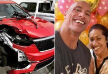 After cancer & suicide attempt, Dwayne Johnson's septuagenarian mom survives car crash