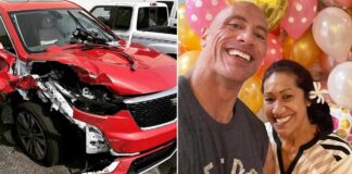 After cancer & suicide attempt, Dwayne Johnson's septuagenarian mom survives car crash