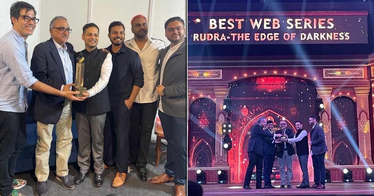 Applause Entertainment’s Rudra: The Edge of Darkness wins the Dadasaheb Phalke Award for ‘Best Series’!