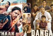 Box Office - Pathaan goes past Sanju, PK, Tiger Zinda Hai lifetime in one shot, all set to cross final frontier by surpassing Dangal