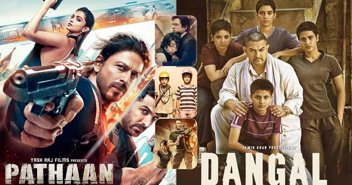Box Office - Pathaan goes past Sanju, PK, Tiger Zinda Hai lifetime in one shot, all set to cross final frontier by surpassing Dangal