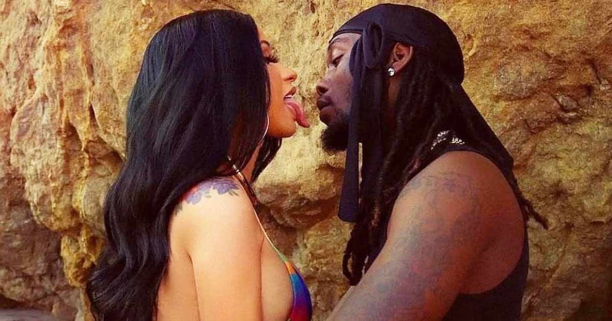 Cardi B & Offset Can’t Keep Their Hands Off Each Other & Enjoy French Kiss At Pre-Grammys Gala, Netizens React - Deets Inside