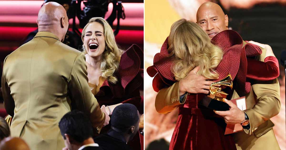 Dwayne Johnson Says He Went To Great Lengths To Surprise Adele At Grammys 2023