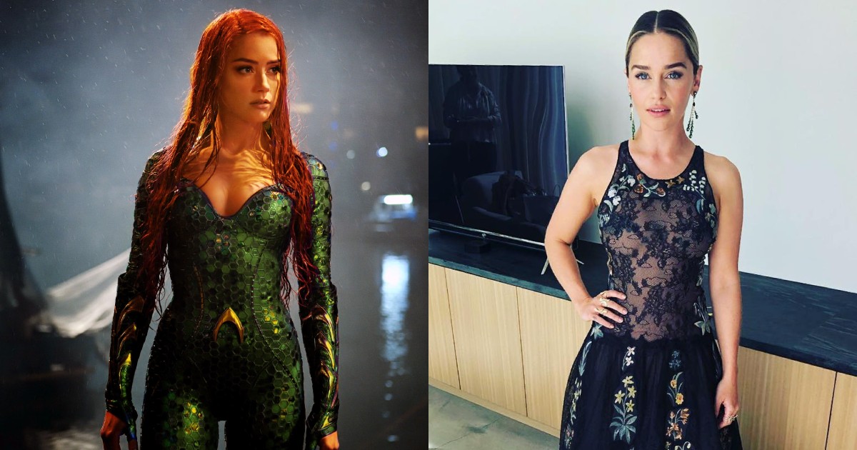 Emilia Clarke Changing Amber Heard In Aquaman As Mera Reimagined By An Artist, Netizens Go Loopy To See Her Again With ‘Khal Drogo’ Jason Momoa