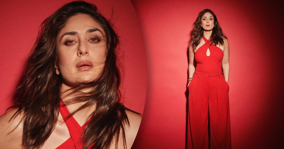 Kareena Kapoor Khan Looks Like A ‘Laal Mirchi’ In A Red Outfit With A S*xy Stare In This 'Spice Up Things With Your Partner' Look - See Pics Inside