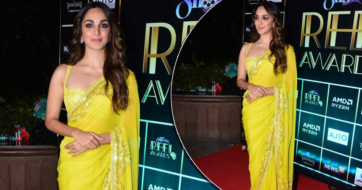 Kiara Advani Pulls Off A Skinny Strap Shirt With A Minimalist Yellow Saree & Embellished Border Making It The Excellent ‘Roka’ Outfit To Make Your Fiance Really feel The ‘Raatan Lambiyan’