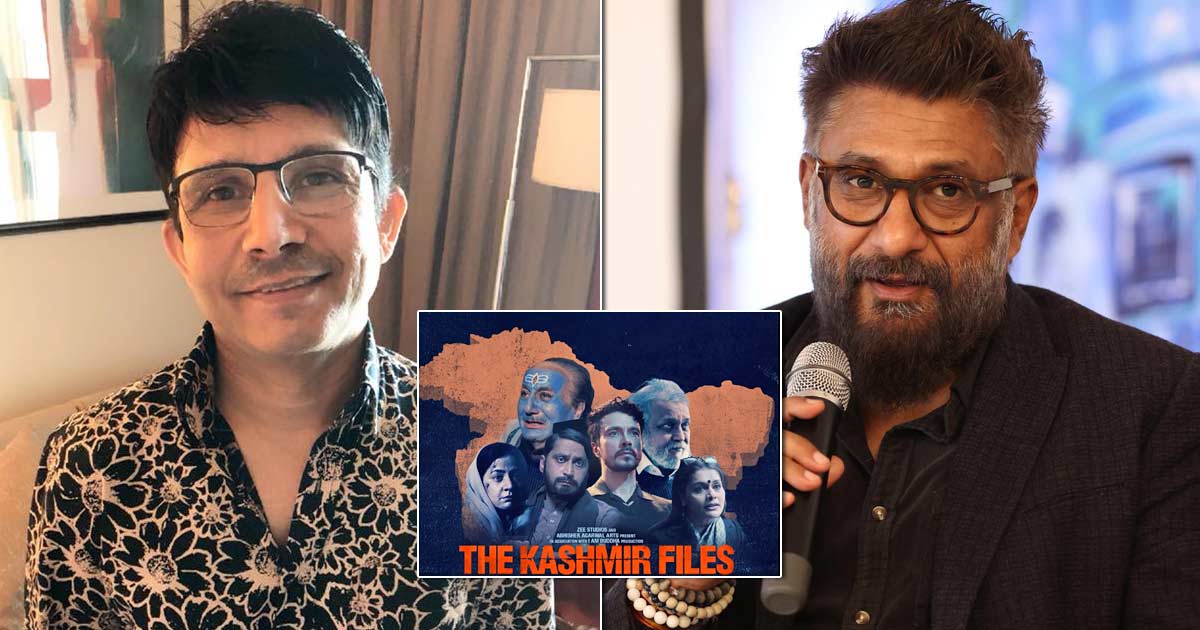KRK Accuses Vivek Agnihotri Of Earning 100 Crore From The Kashmir Files But Failed To Donate 50 Percent Profits To Kashmiri Pandits, "He Didn’t Give A Single Penny.."
